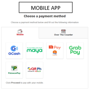 Mobile app payment